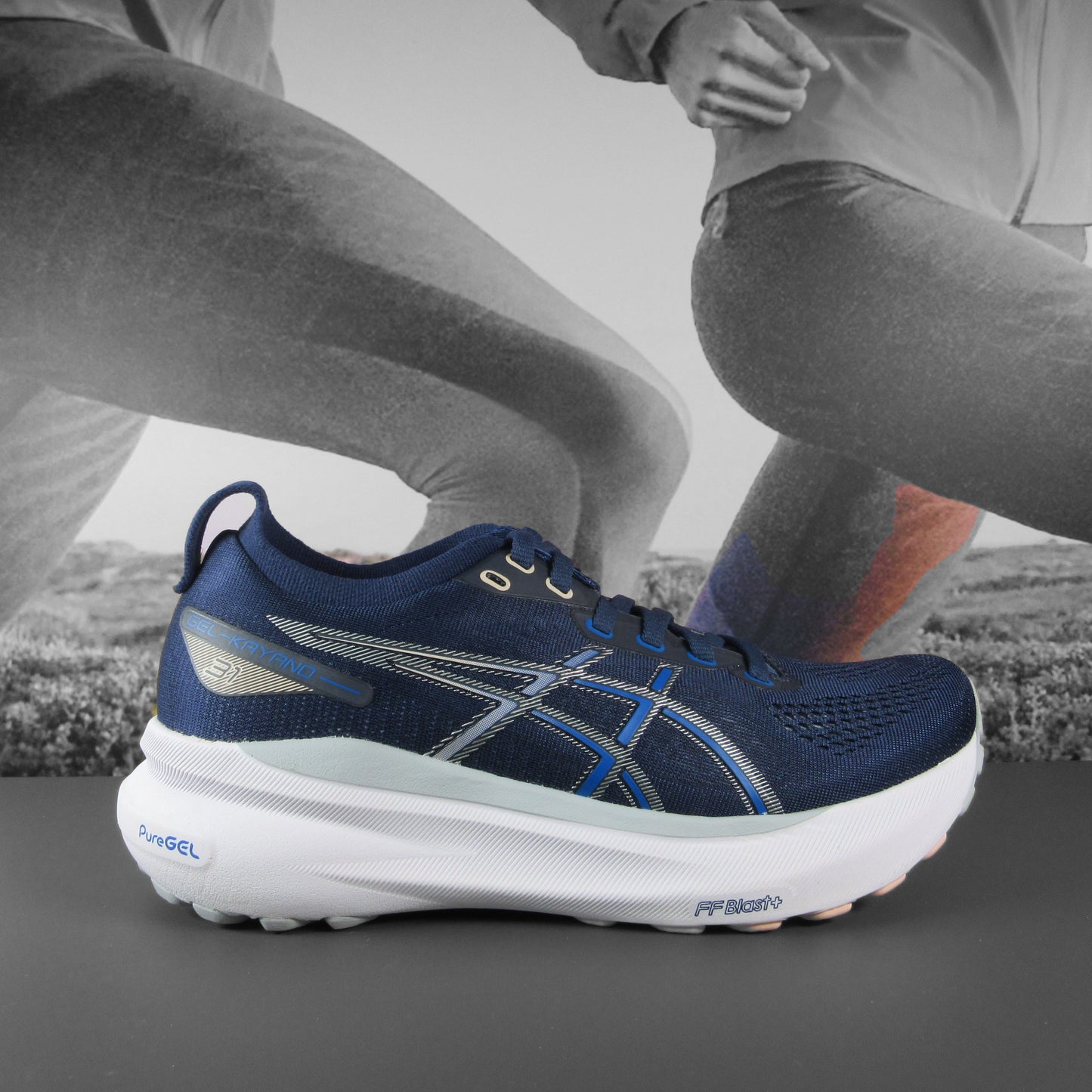 Asics Gel-Kayano 31 Womens - Durban Runner 5 / Indigo Blue/Pure Silver