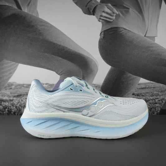 Saucony Ride 18 Womens - Durban Runner 4 / ice/drm