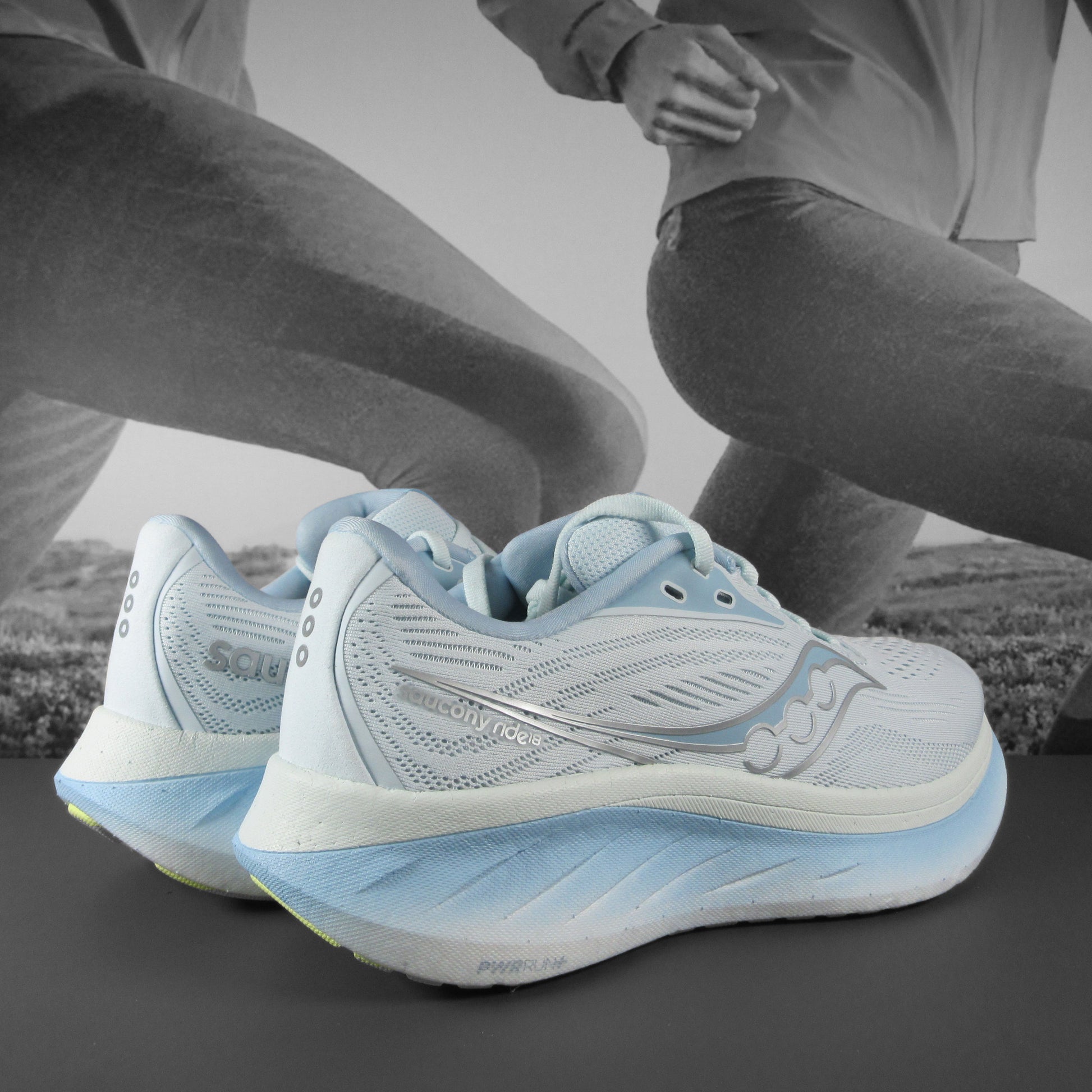 Saucony Ride 18 Womens - Durban Runner 4 / ice/drm
