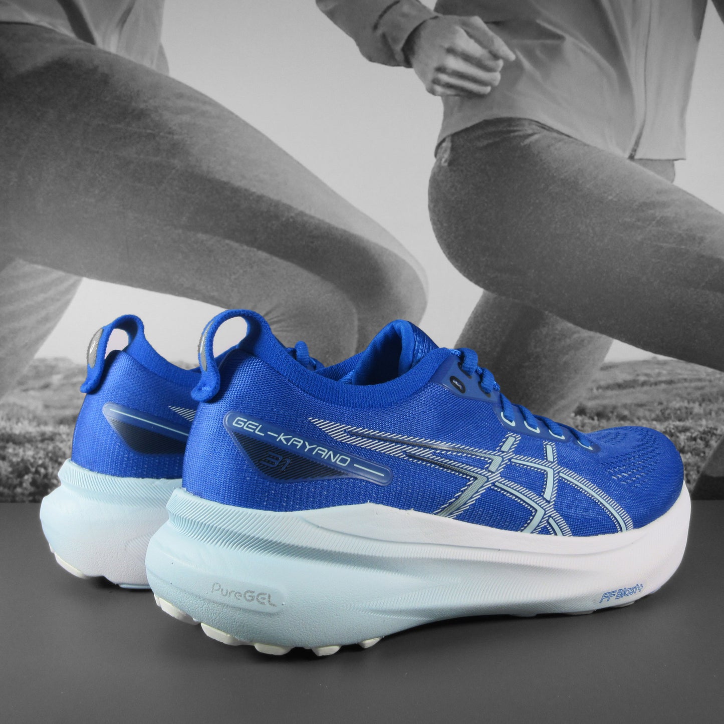 Asics Gel-Kayano 31 Womens - Durban Runner 5 / Illusion Blue/White