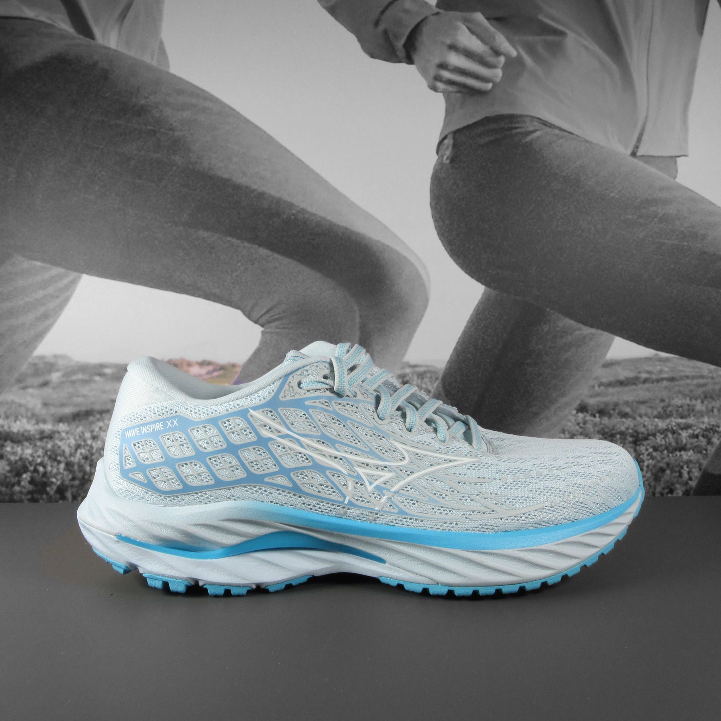 Mizuno Inspire 20 Womens - Durban Runner 4.5 / Blue