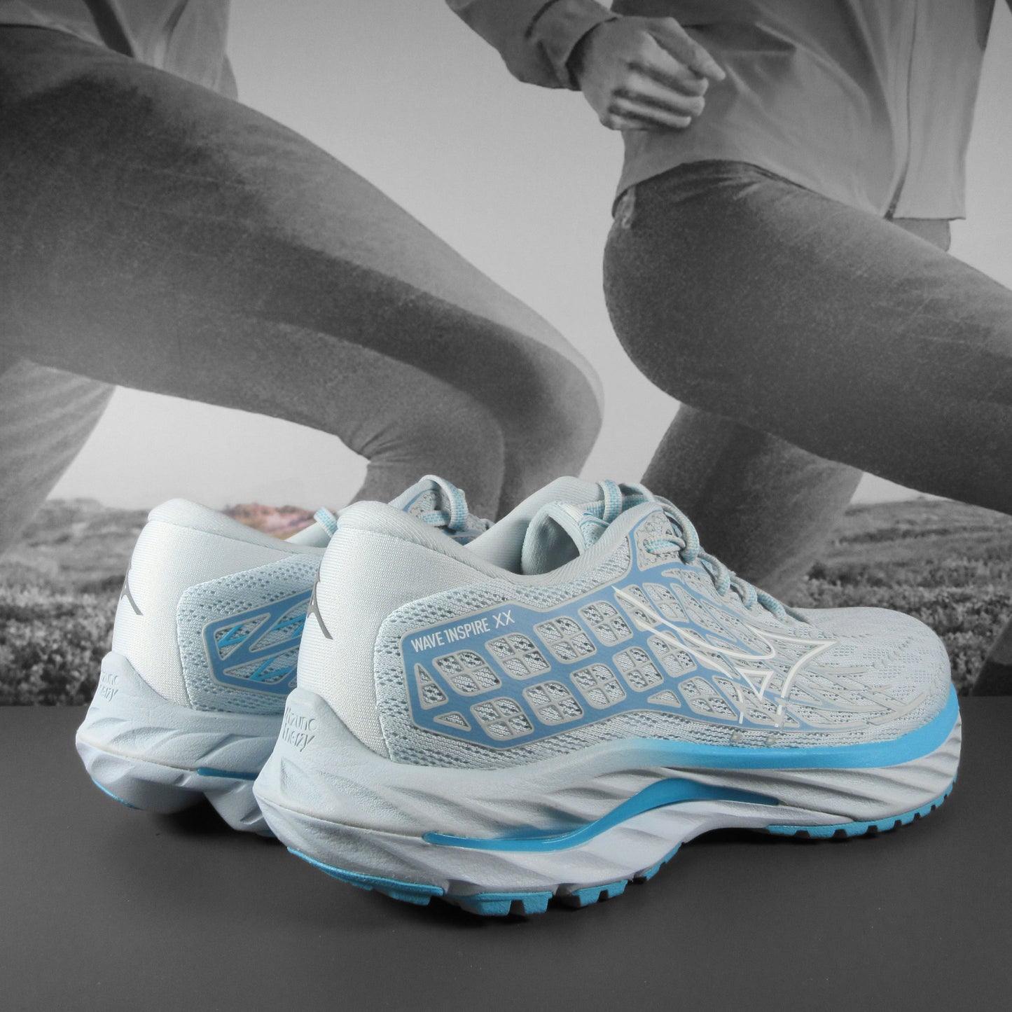 Mizuno Inspire 20 Womens - Durban Runner 4.5 / Blue