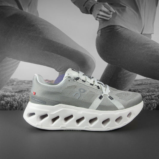 On Cloud Eclipse Womens - Durban Runner 4 / ALLOY/WHITE