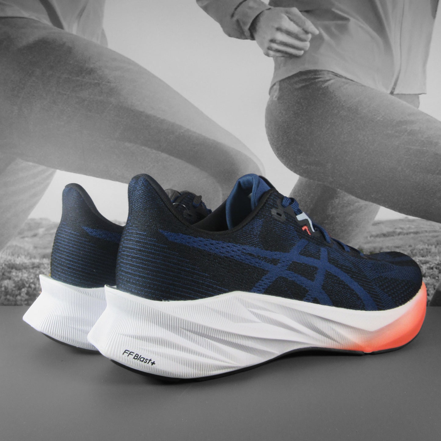 Asics Dynablast 5 Mens - Durban Runner 7.5 / indigo blue/black