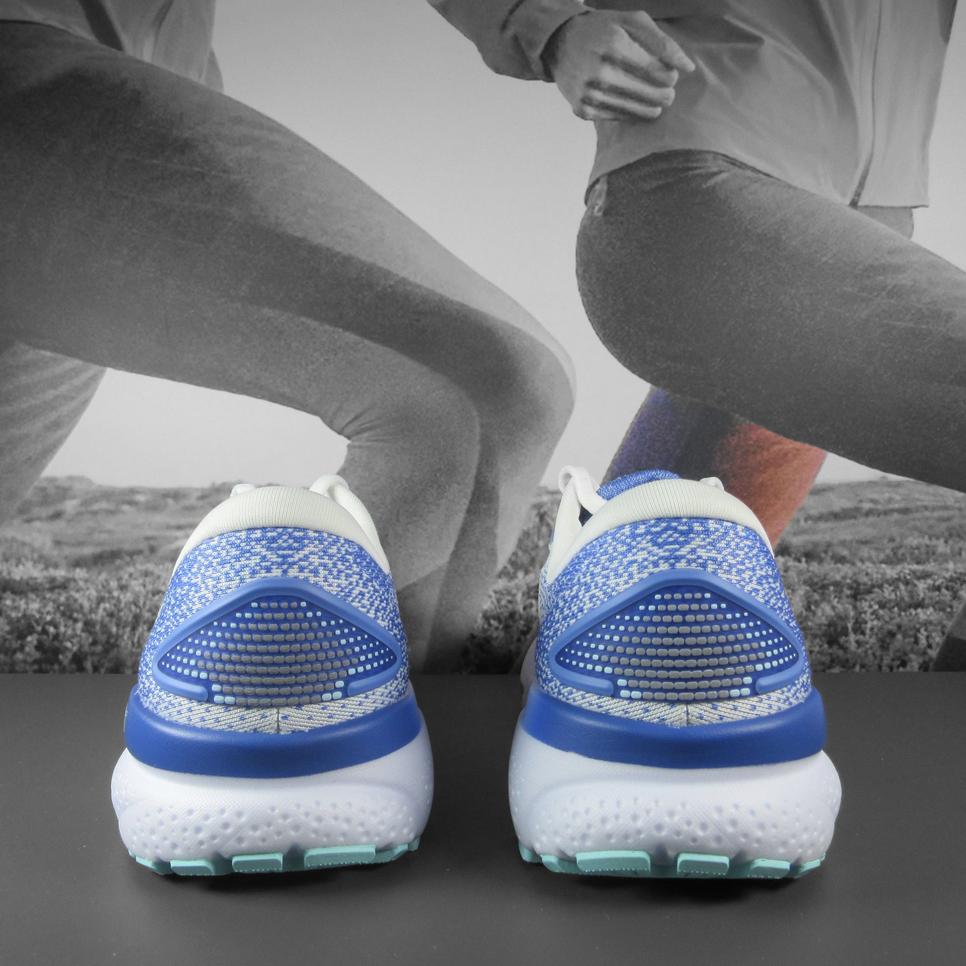 Brooks Ghost 16 Womens - Durban Runner 4 / WHITE/AMPARO BLUE/LIMPET SHELL