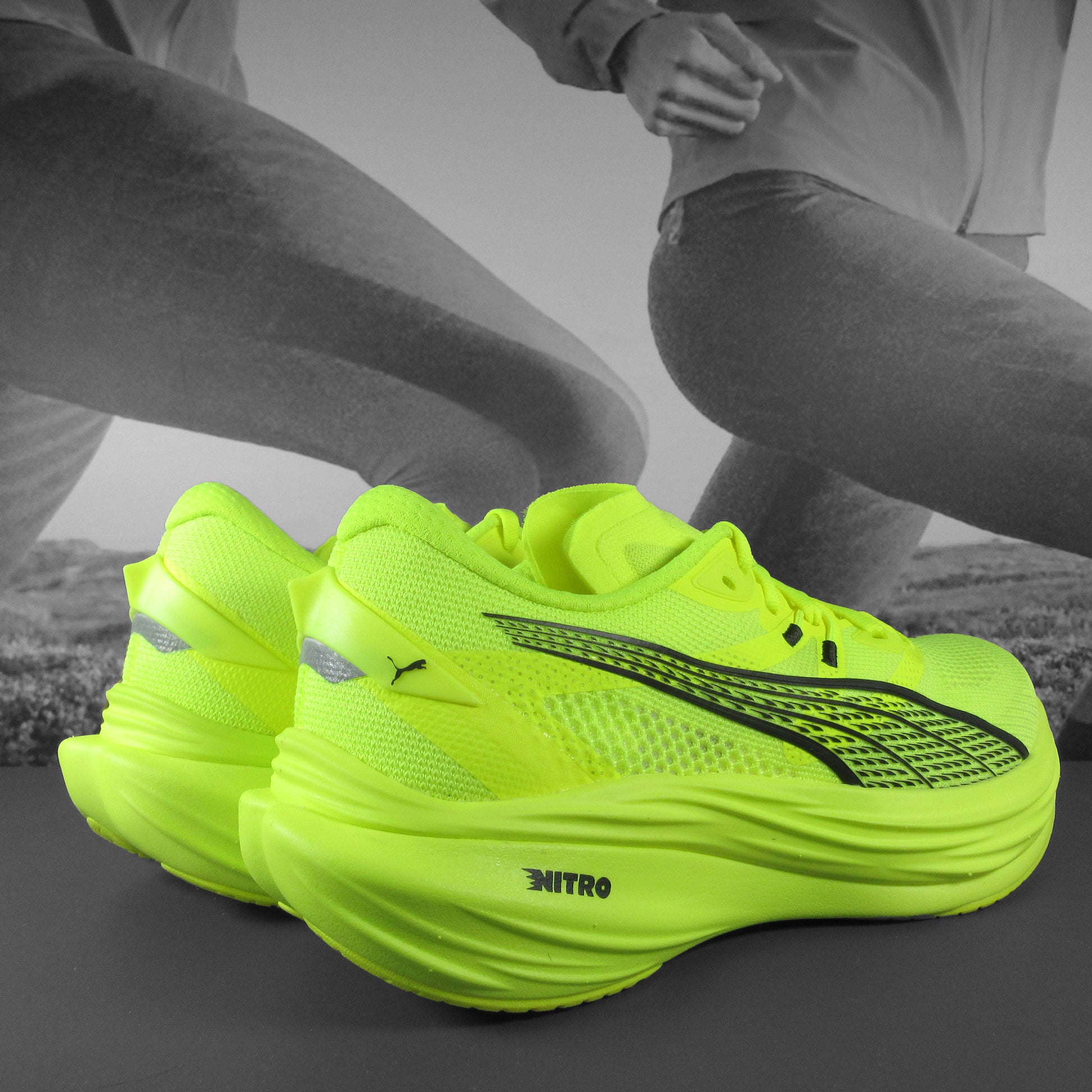 Puma Deviate Nitro 3 Mens - Durban Runner 7.5 / YELLOW ALERT