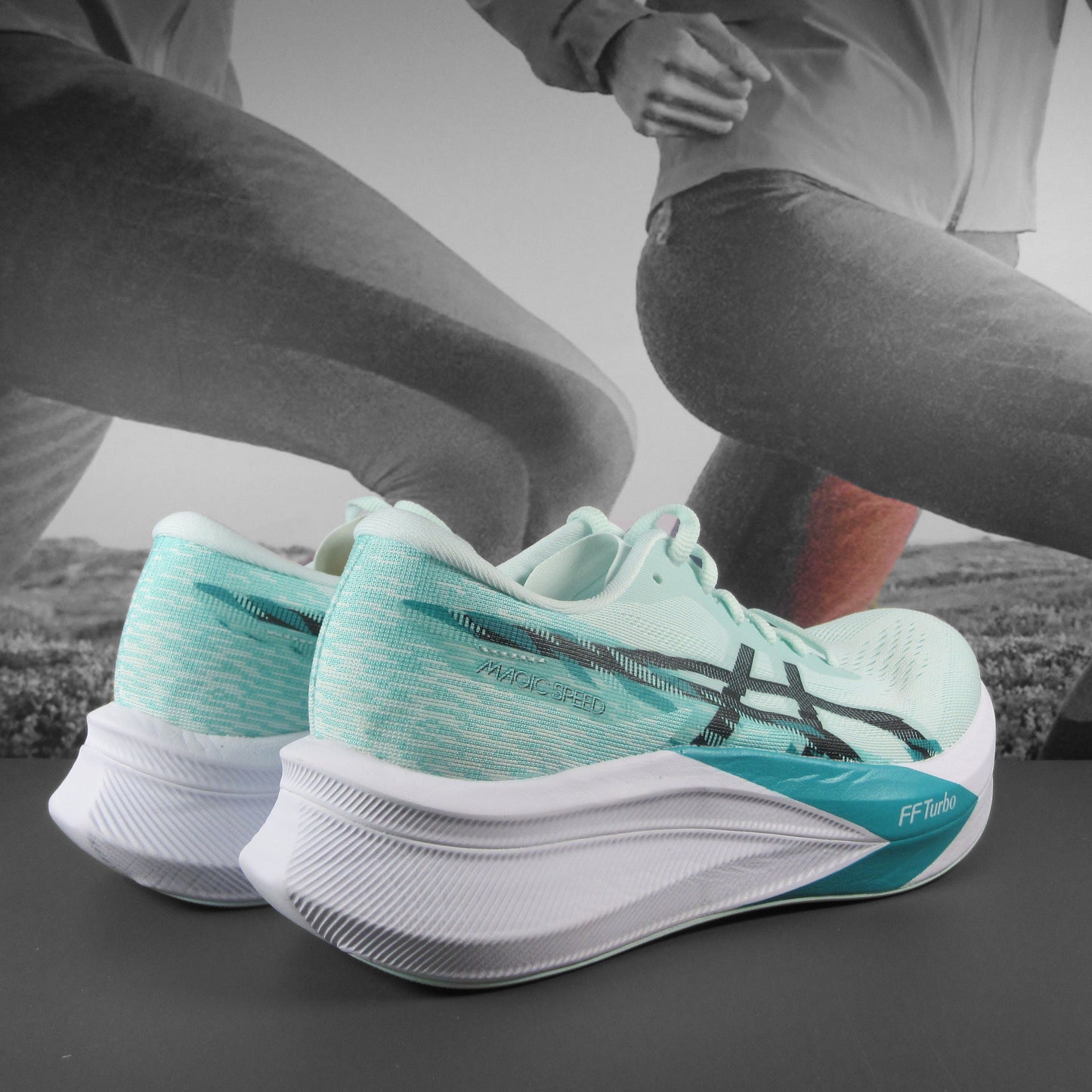 Asics Magic Speed 4 Womens - Durban Runner 4.5 / Soothing Sea/Black