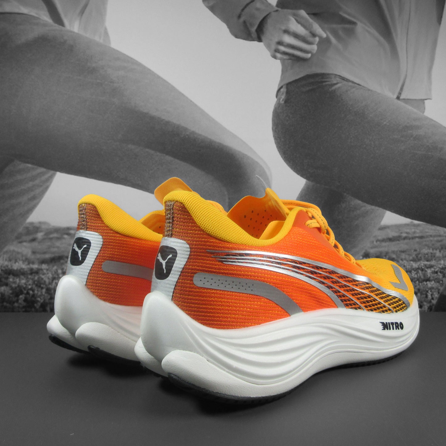 Puma Velocity Nitro 3 Mens - Durban Runner 7.5 / Fade Sun Stream