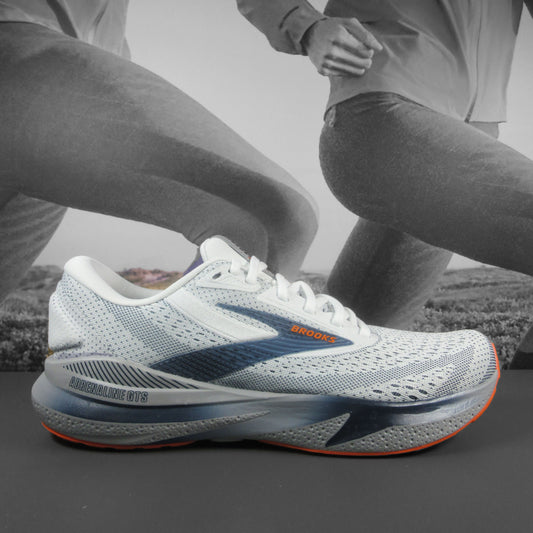Brooks Adrenaline GTS 24 Mens - Durban Runner 7.5 / white peacoat alley