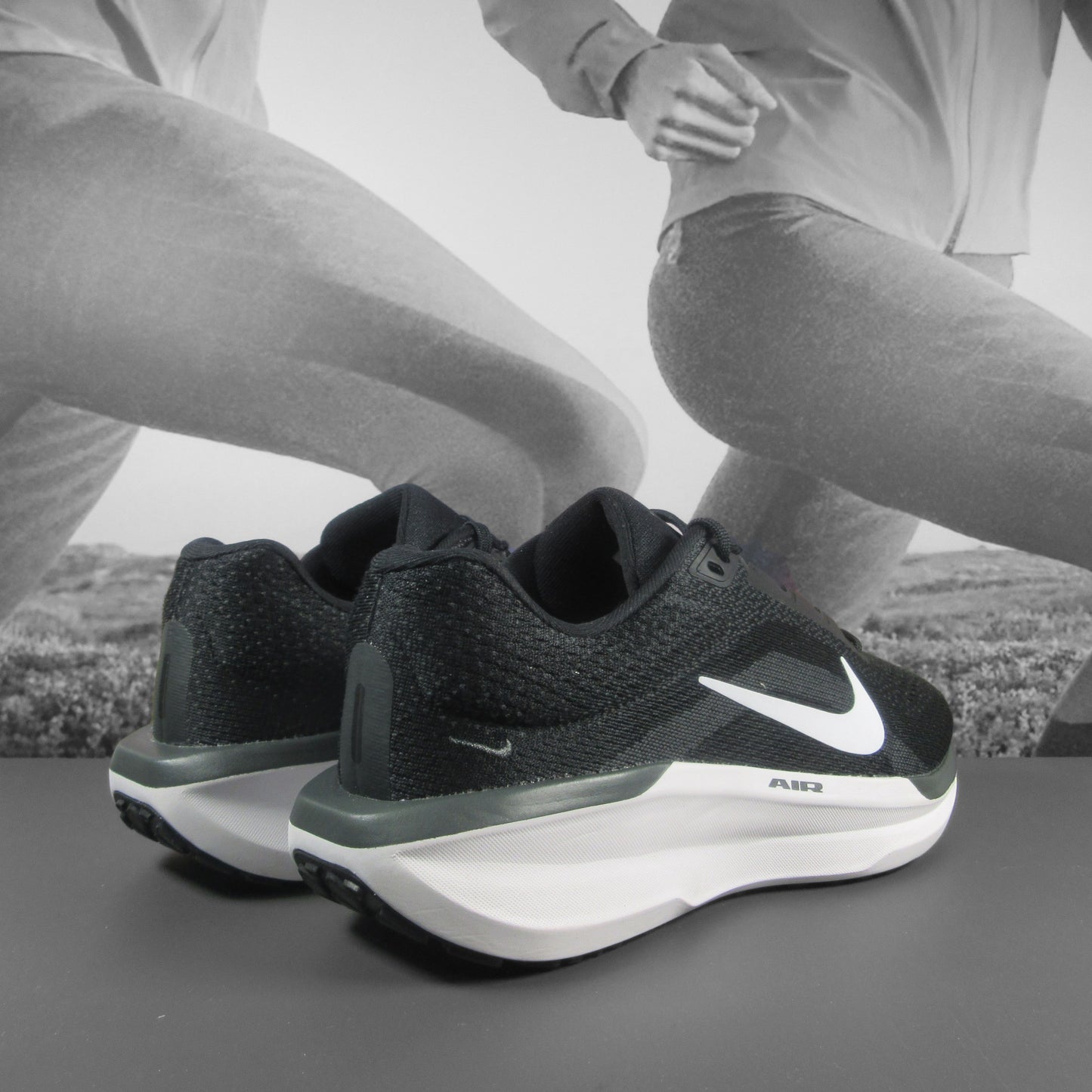 Nike Winflo 11 Womens - Durban Runner 4.5 / Black/White-Anthracite-Cool Grey