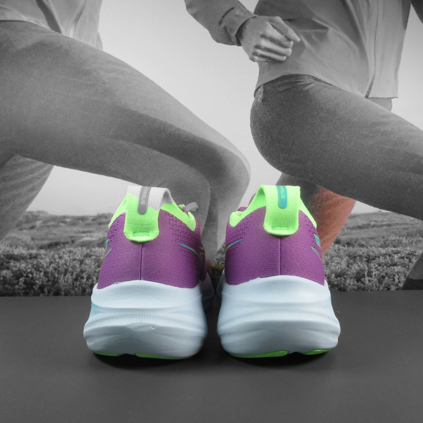 Asics Gel-Nimbus 26 Lite-Show Womens - Durban Runner 4.5 / Lite-Show/Illuminate Green