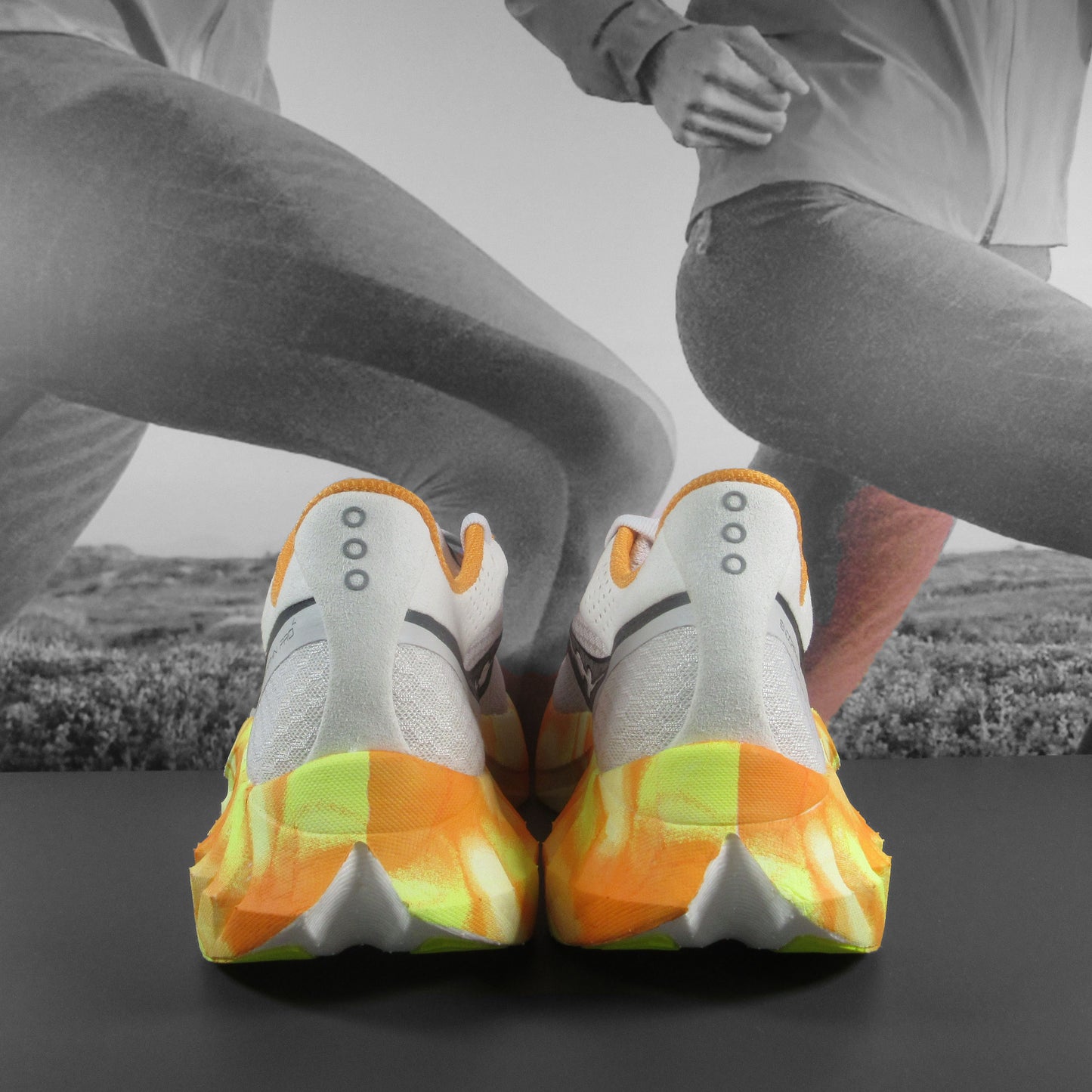 Saucony Endophin Pro 4 Mens - Durban Runner 7.5 / Fog/Bough/Peel