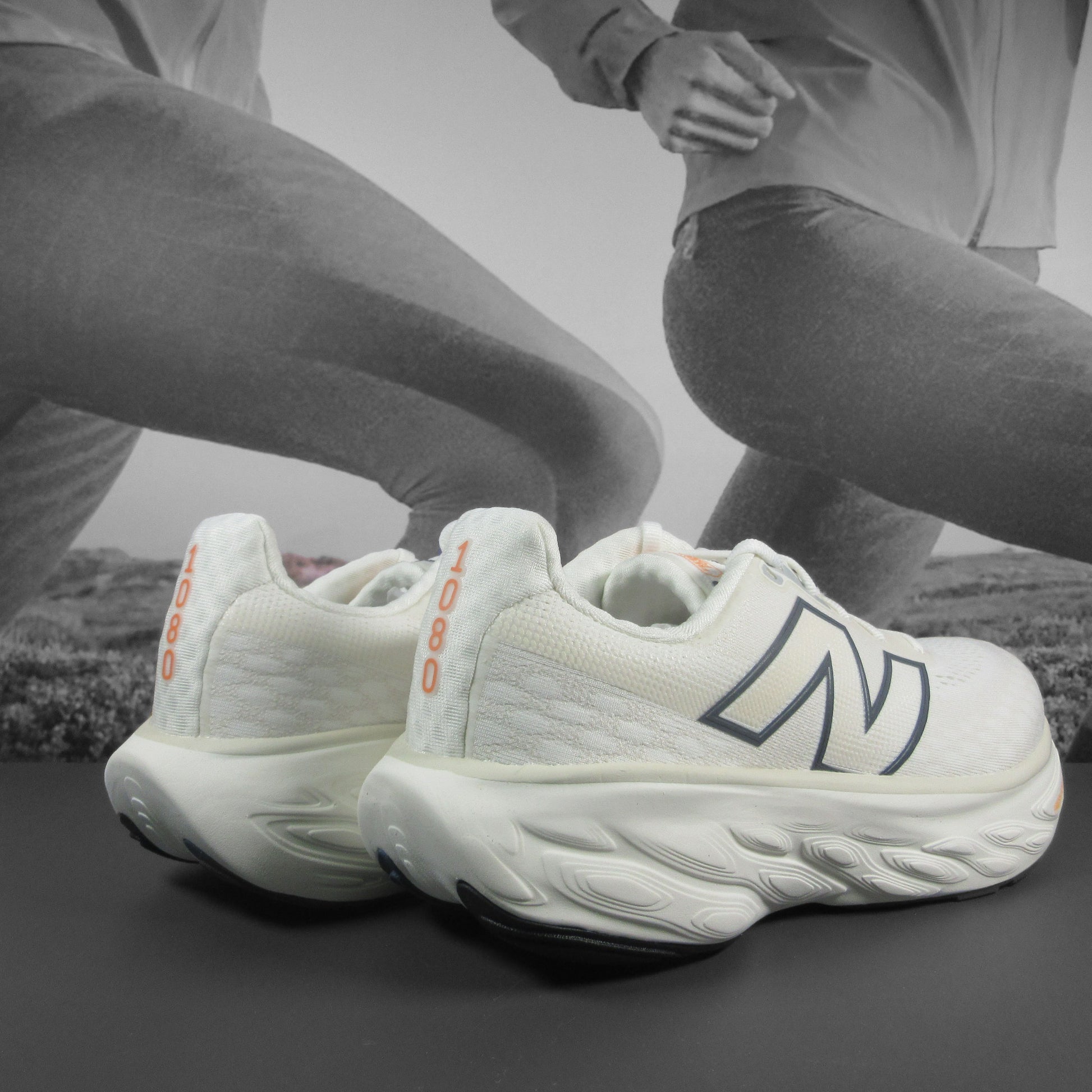 New Balance 1080 V14 D Womens - Durban Runner 5 / White/Black
