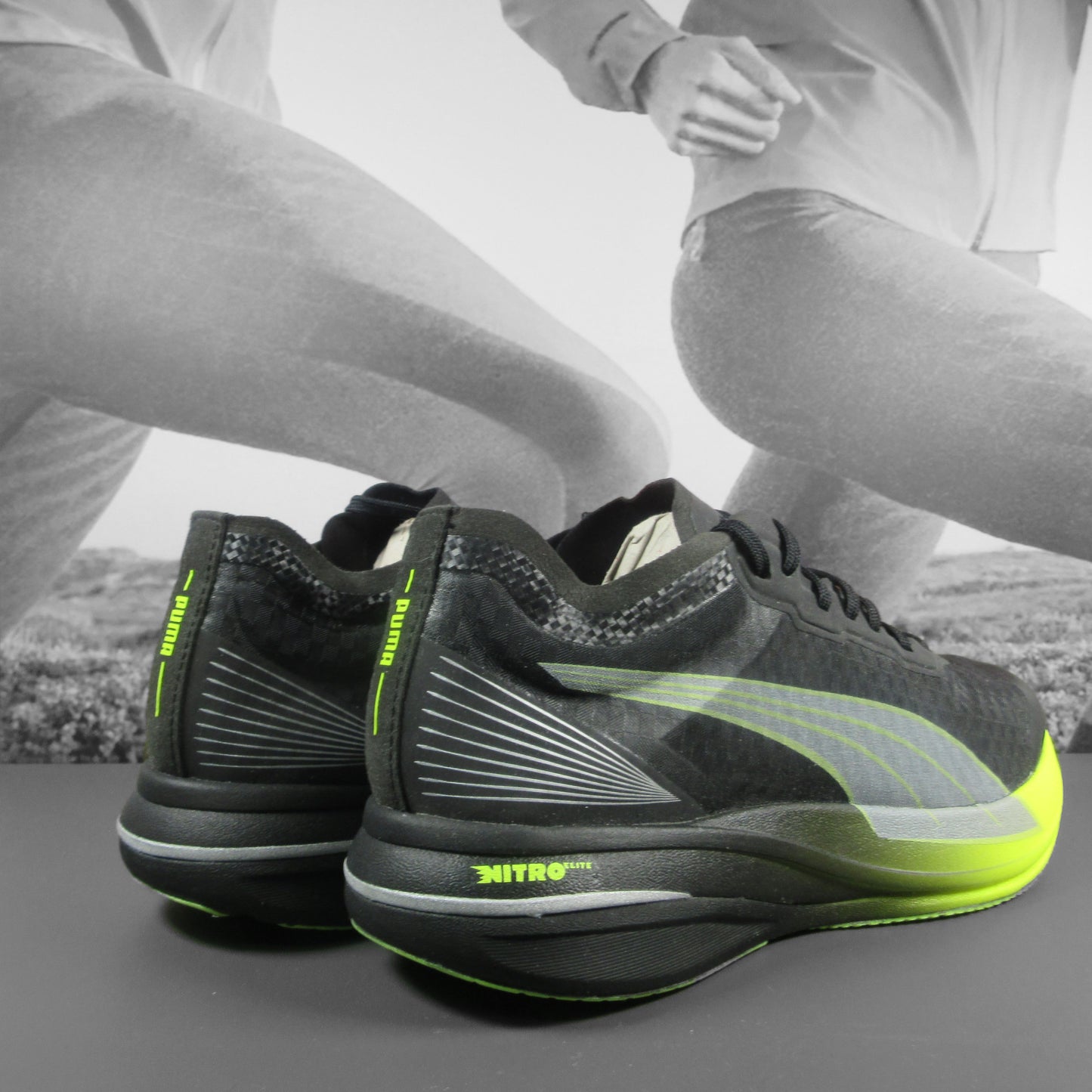 Puma Deviate Nitro Elite Carbon Mens - Durban Runner 7 / Black