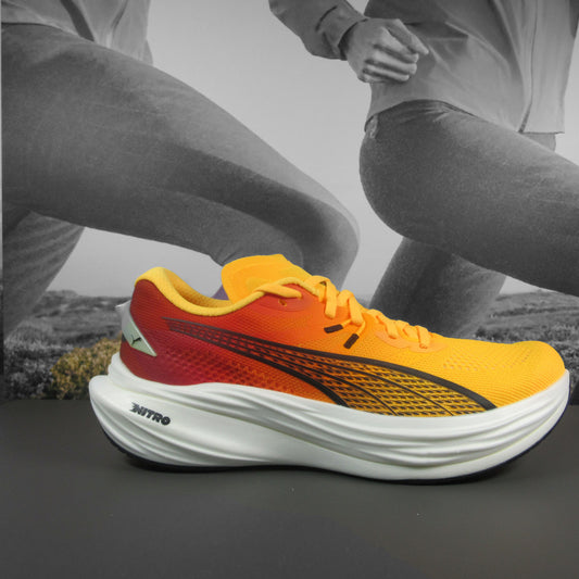Puma Deviate Nitro 3 Running Shoes Women - Durban Runner 5 / sun stream-sunset glow