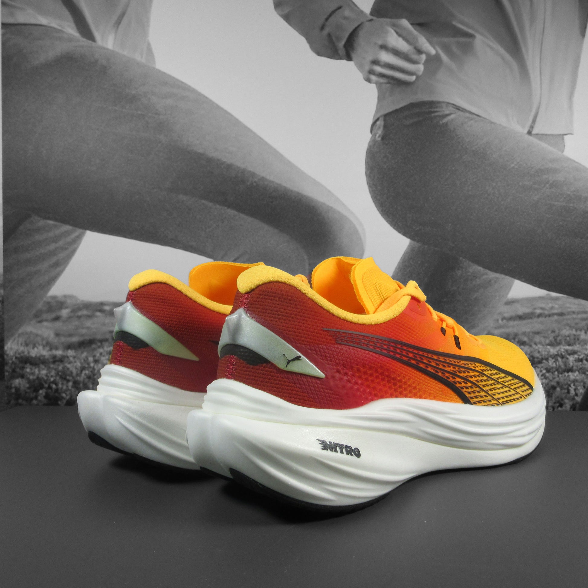 Puma Deviate Nitro 3 Running Shoes Women - Durban Runner 5 / sun stream-sunset glow