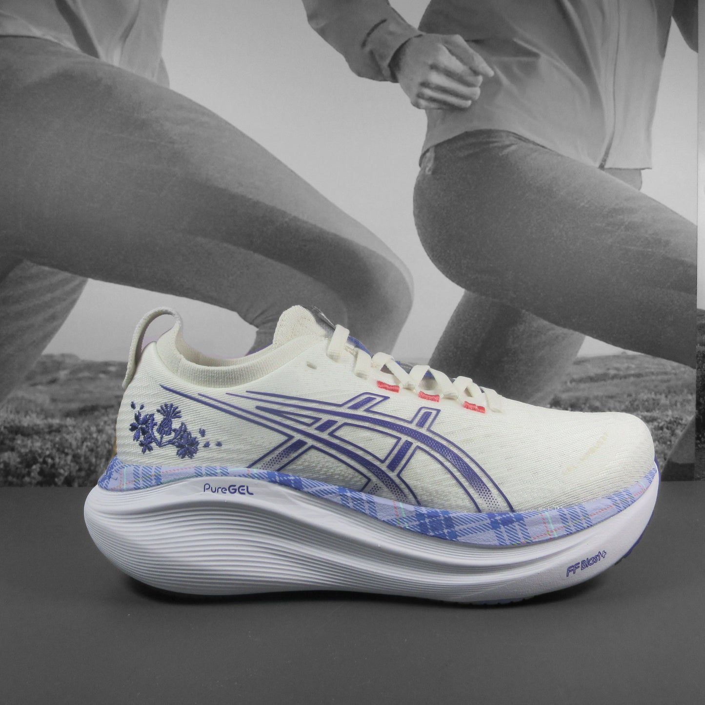 Asics GEL-Nimbus 27 Womens - Durban Runner 5 / CREAM/GENTRY PURPLE
