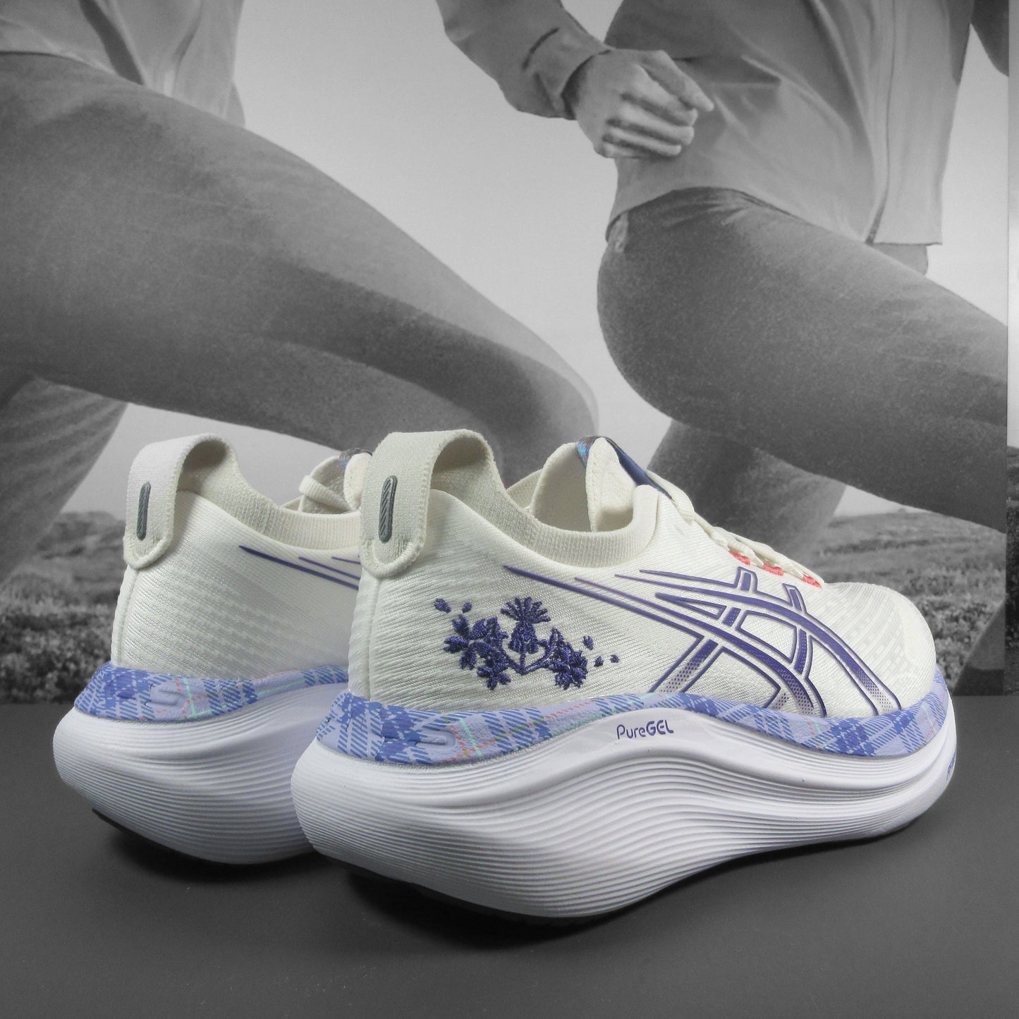 Asics GEL-Nimbus 27 Womens - Durban Runner 5 / CREAM/GENTRY PURPLE