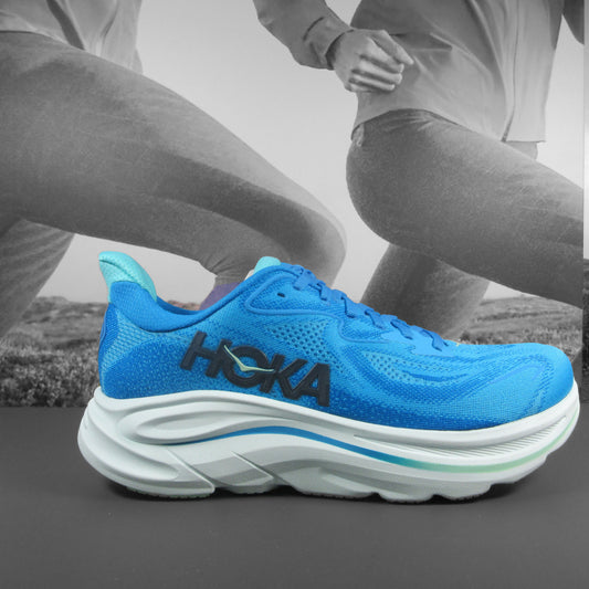 Hoka Clifton 10 Wide Men - Durban Runner 8 / HSK BLUE