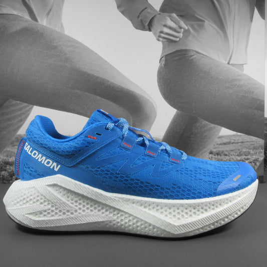 Salomon Aero Glide 3 GRVL Mens - Durban Runner 8 / French Blue/White/Cherry Tomato