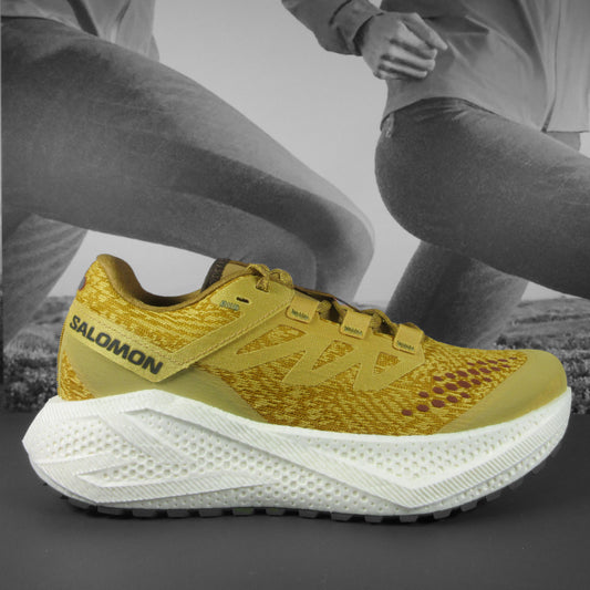 Salomon Aero Glide 3 GRVL Mens - Durban Runner 8 / Spicy Mustard/Vanila Ice/Deep Lichen Green
