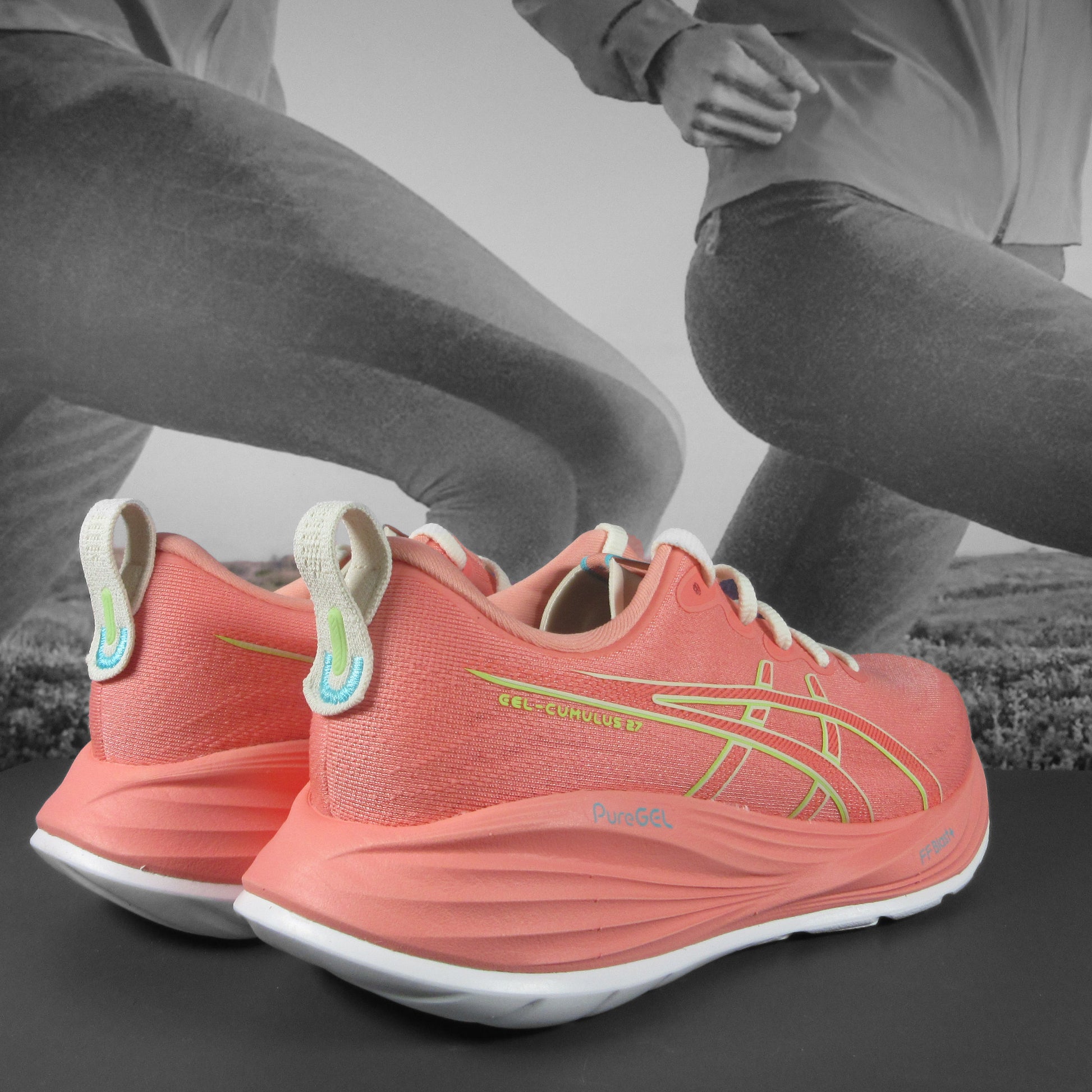 Asics GEL-Cumulus 27 Womens - Durban Runner 5 / GUAVA/LIME GREEN