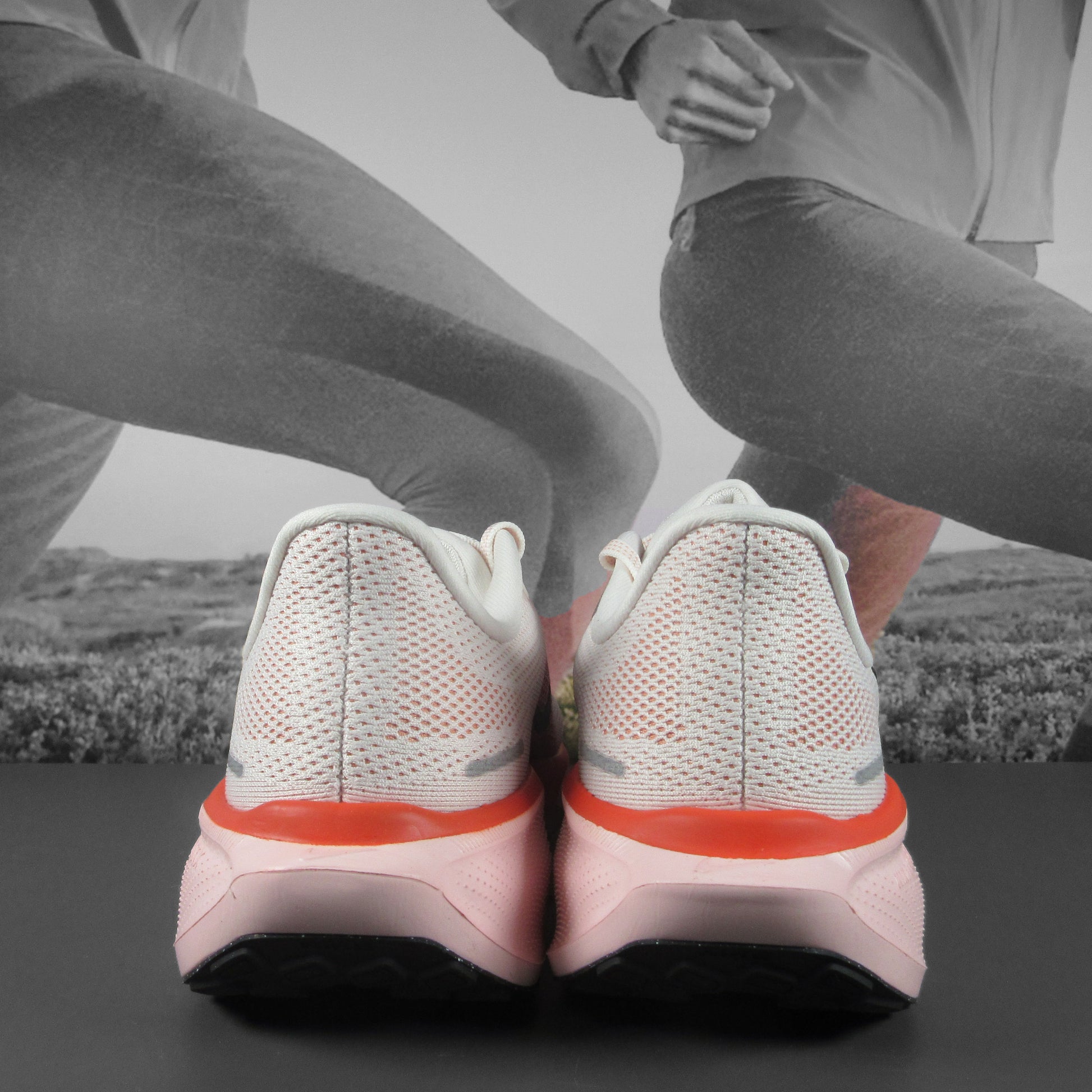 Nike Pegasus 41 Womens - Durban Runner 4.5 / PHANTOM/BLACK-PICANTE RED-ATMOSPHERE