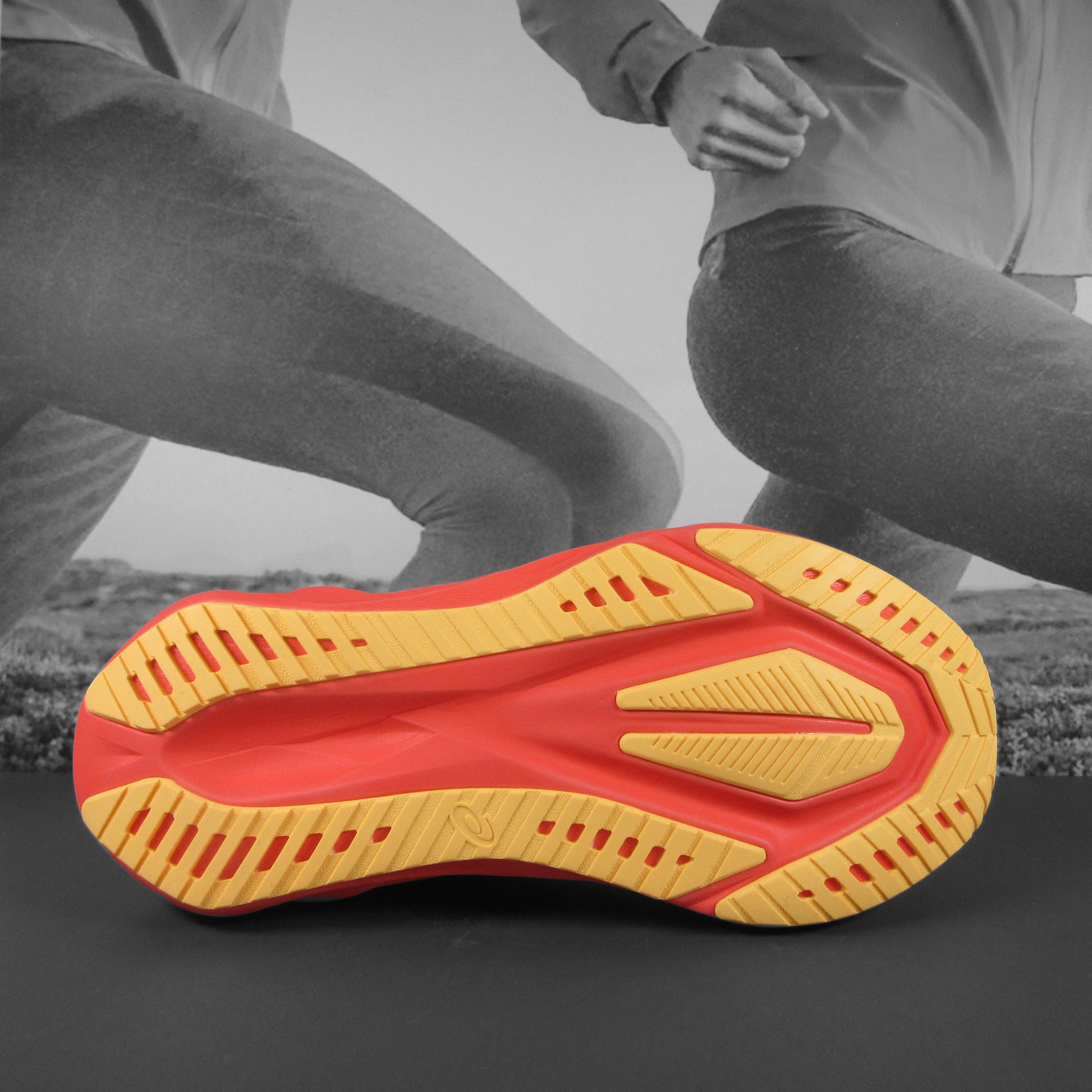 Asics NOVABLAST 5 Womens Road Running Shoes - Durban Runner 5 / FLASH RED/EDO PURPLE