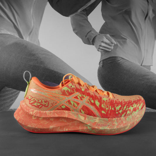 Asics NOOSA TRI 16 Womens Running Shoe - Durban Runner 5 / ORANGE GLOW/FLASH RED