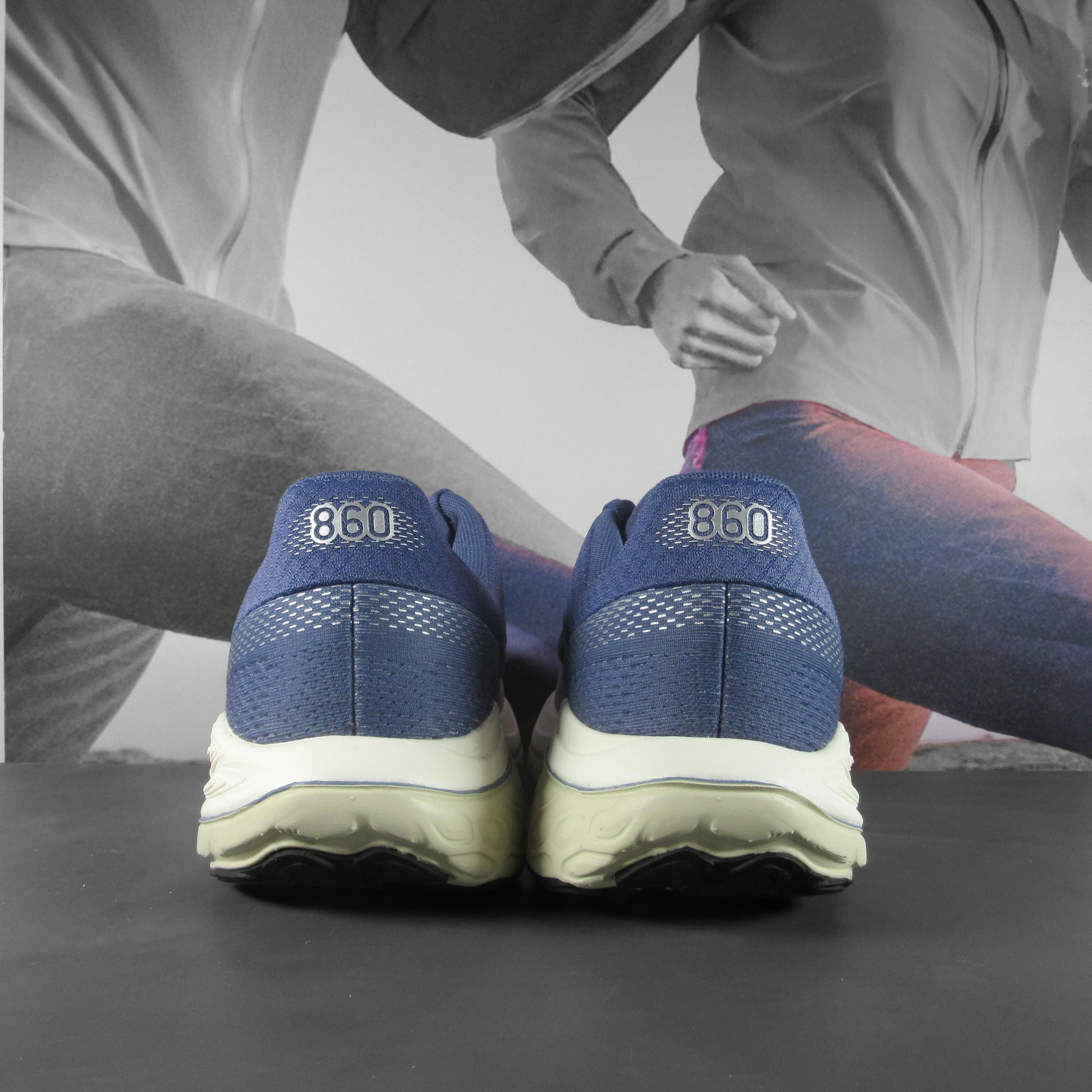 New Balance 860 V14 B Womens - Durban Runner 4 / Blue/White
