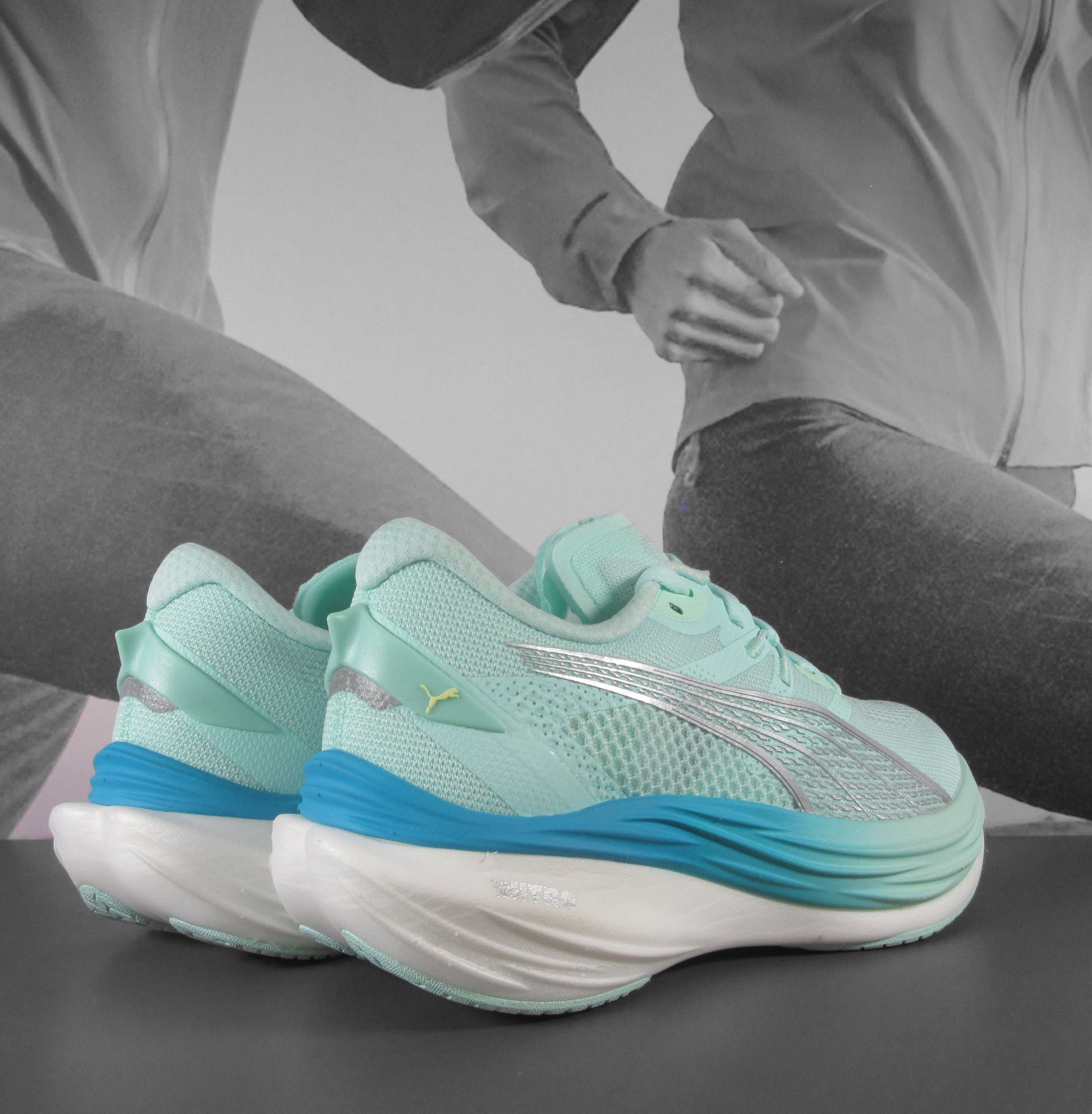 Puma Deviate NITRO 3 Womens - Durban Runner 5 / Mint Melt-Speed Blue