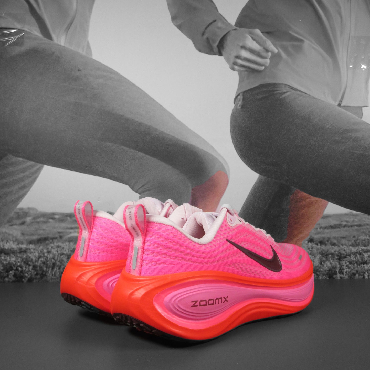 Nike Vomero Plus Womens - Durban Runner 4.5 / HYPER PINK/BURGUNDY CRUSH