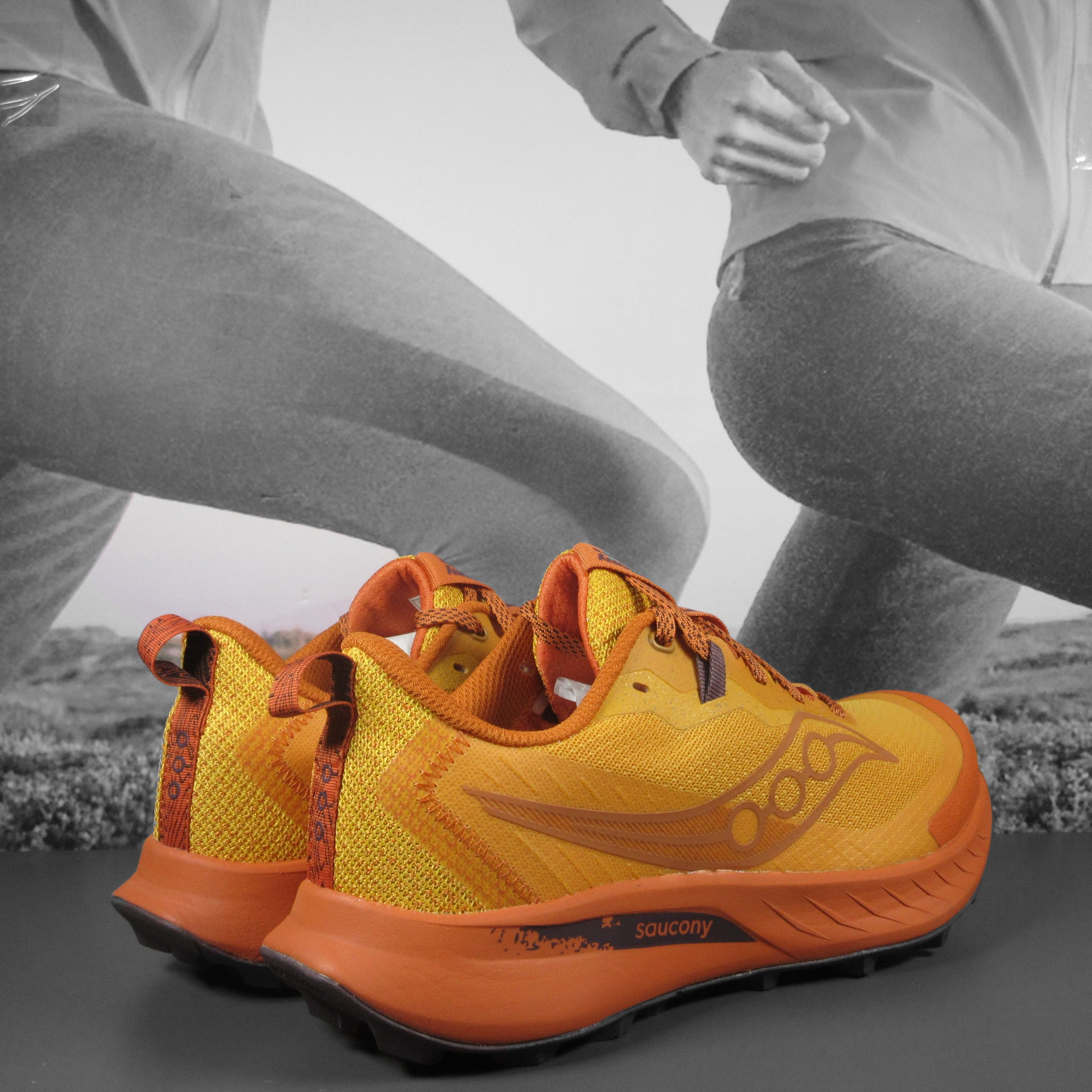 Saucony Peregrine 15 Mens - Durban Runner 7.5 / AUTUMN/AMBER