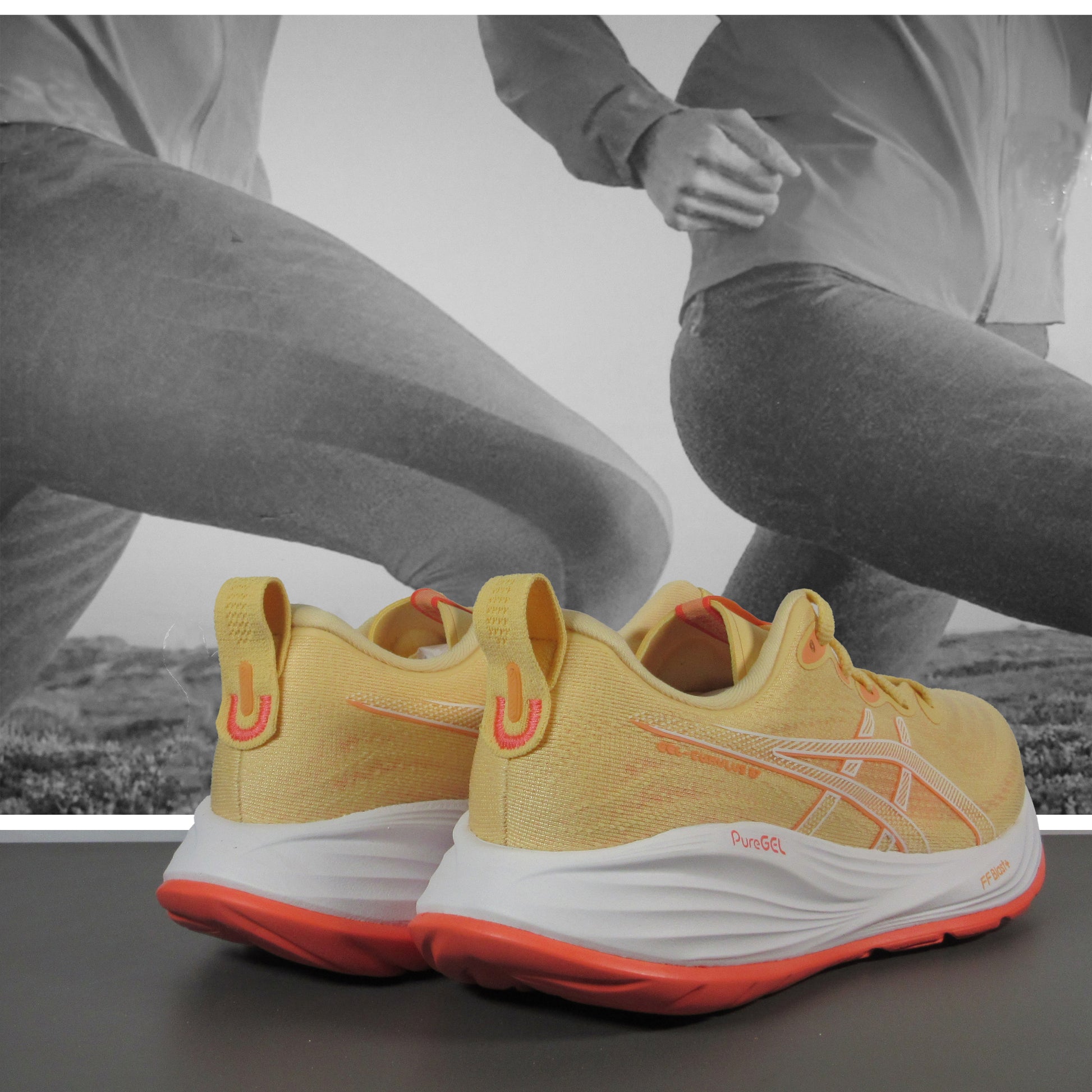 Asics GEL-Cumulus 27 Womens Road Running Shoes - Durban Runner 6 / LIGHT ORANGE/MOJAVE