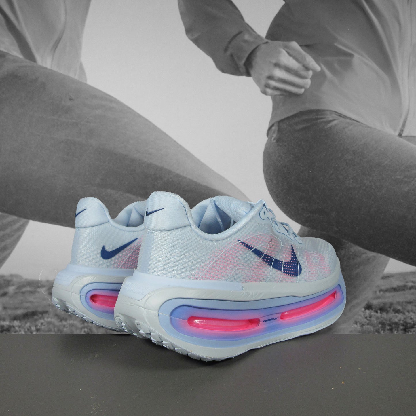 Nike Vomero Premium Womens Running Shoes - Durban Runner 4.5 / BLUE TINT/DEEP ROYAL BLUE