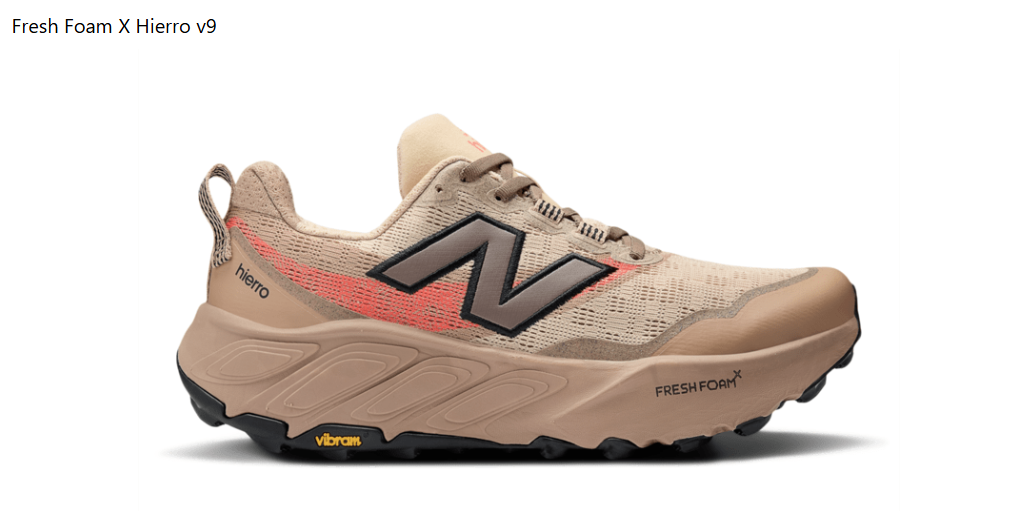 New Balance Fresh Foam X Hierro v9 2E (Wide Width) Mens Running Shoes