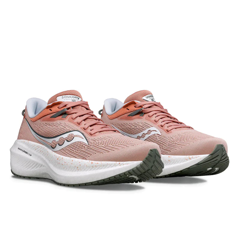 Saucony Triumph 21 Womens - Durban Runner 4.5 / Lotus/Bough
