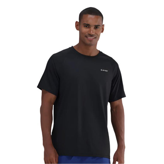Hi Tec Geo Short Sleeve Mens - Durban Runner S / Black