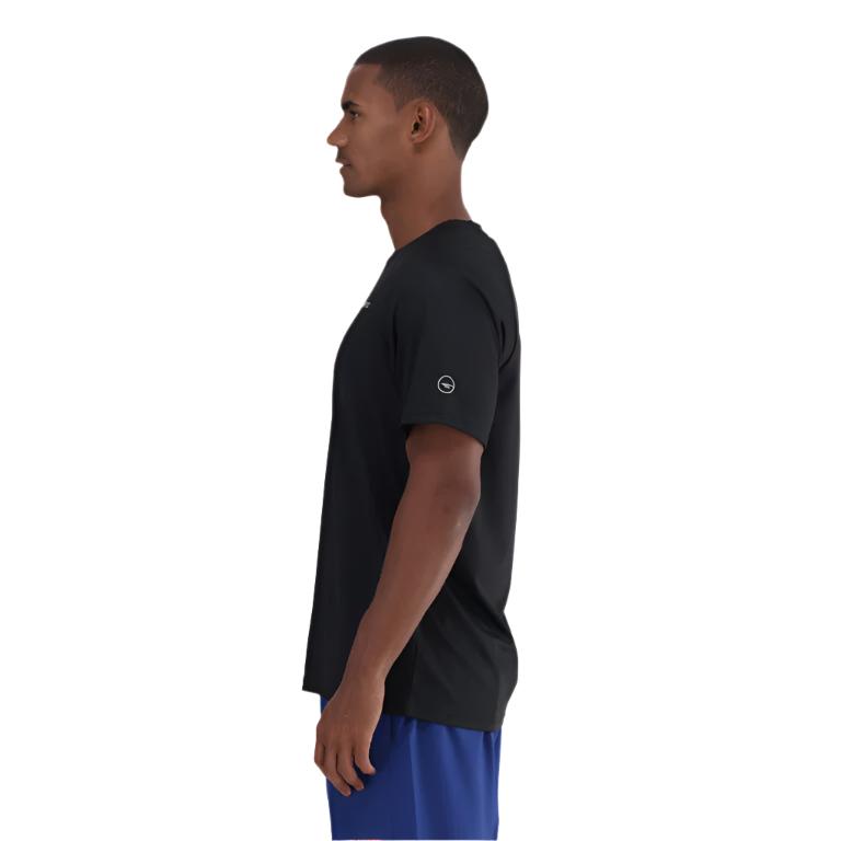 Hi Tec Geo Short Sleeve Mens - Durban Runner S / Black