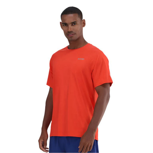Hi Tec Geo Short Sleeve Mens - Durban Runner S / Cherry Tomato