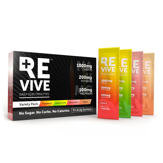 Revive Daily Electrolytes Variety Pack 8 - Durban Runner Box Of 8 / Variety Pack