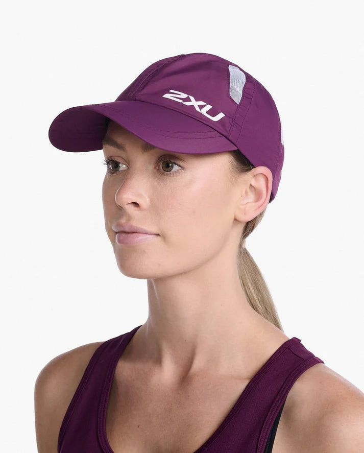 2Xu Performance Run Cap - Durban Runner One Size / Bet/Wht
