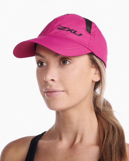 2Xu Performance Run Cap - Durban Runner One Size / Ftv/Blk