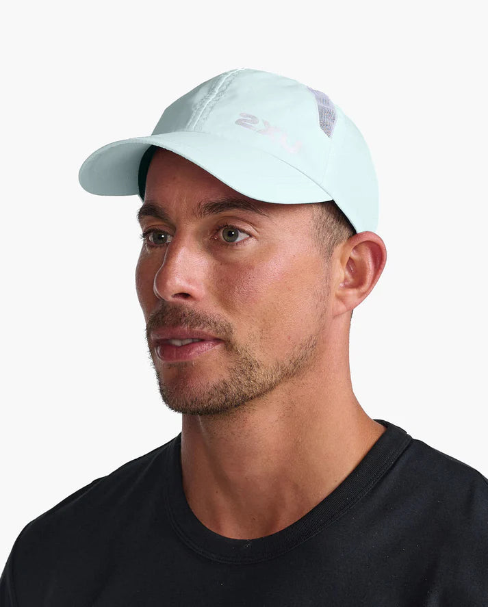 2Xu Performance Run Cap - Durban Runner One Size / Gcr/Wht