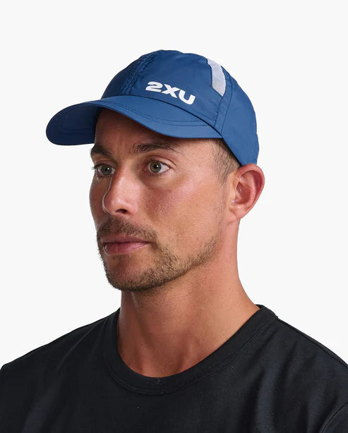 2Xu Performance Run Cap - Durban Runner One Size / Mnl/Wht