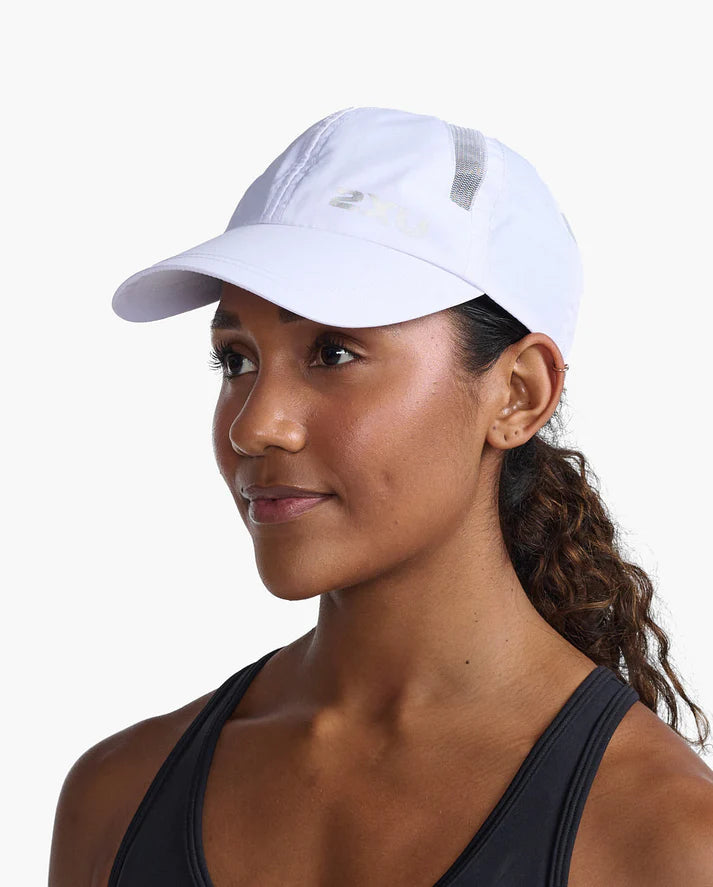 2Xu Performance Run Cap - Durban Runner One Size / Wht/Wht