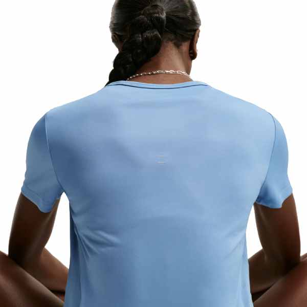 Nike Tempo Dri-FIT Short-Sleeve Running Top - Durban Runner WORK BLUE/REFLECTIVE SILV / S