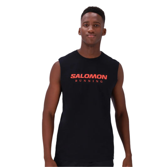 Salomon Mens Vest - Durban Runner S / Black