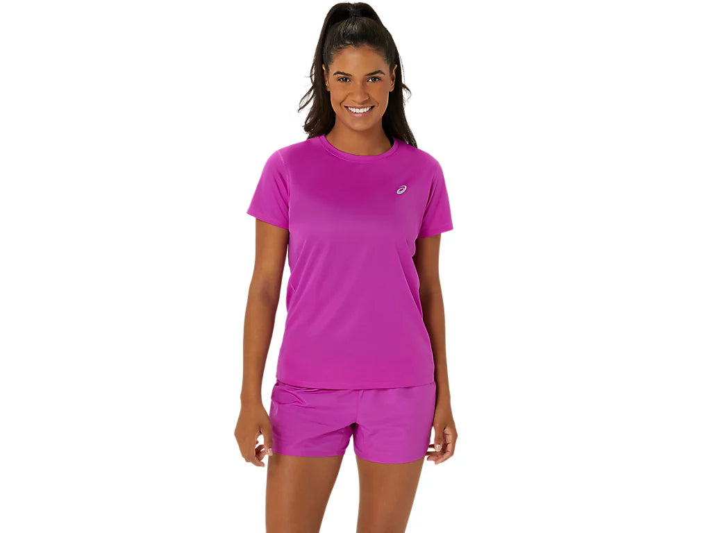 Asics Core Ss Top Womens - Durban Runner M / Bold Magenta