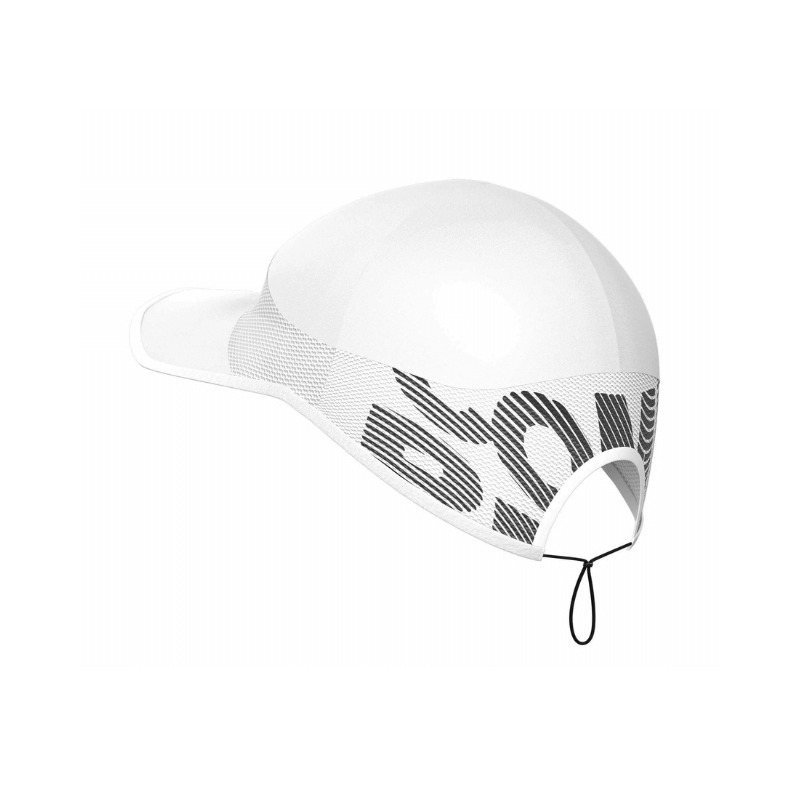 Compressport Pro Unisize Racing Cap - Durban Runner 1 Size Fits All / White